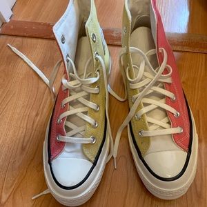 Two Color color block Converse Chuck 70 size 8